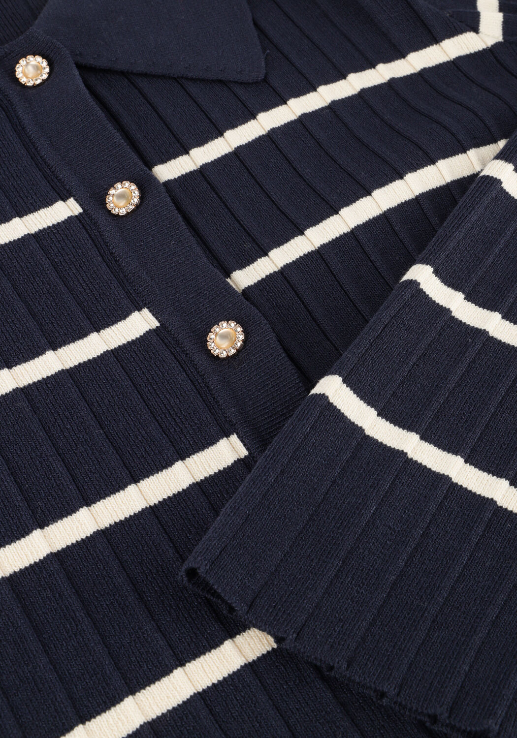 Dunkelblau Y.A.S. Strickjacke YASLIMANA LS KNIT CARDIGAN S. - large