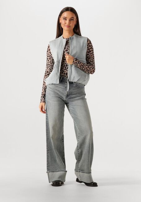 Blaue CATWALK JUNKIE Wide jeans LOOSE FIT JEANS WITH FOLD - large