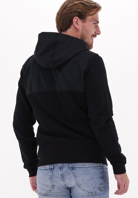 Schwarze LYLE & SCOTT Jack SOFTSHELL JERSEY ZIP HOODIE - large