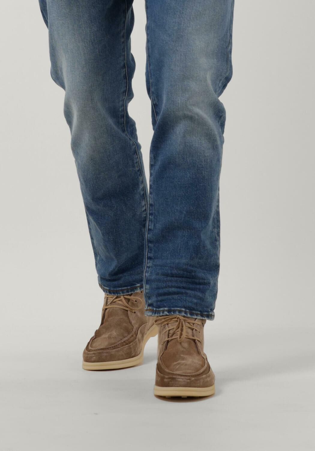 Beige VAN BOMMEL Schn&uuml;rschuhe SBM-50027 - large