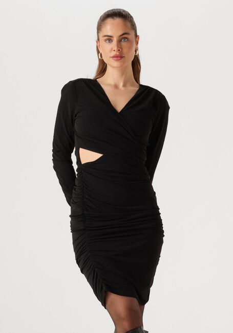 Schwarze OMODA ATELIER Minikleid X IRIS - IRIS - large