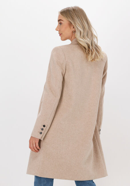 Beige SELECTED FEMME Mäntel NEW SASJA WOOL COAT B - large