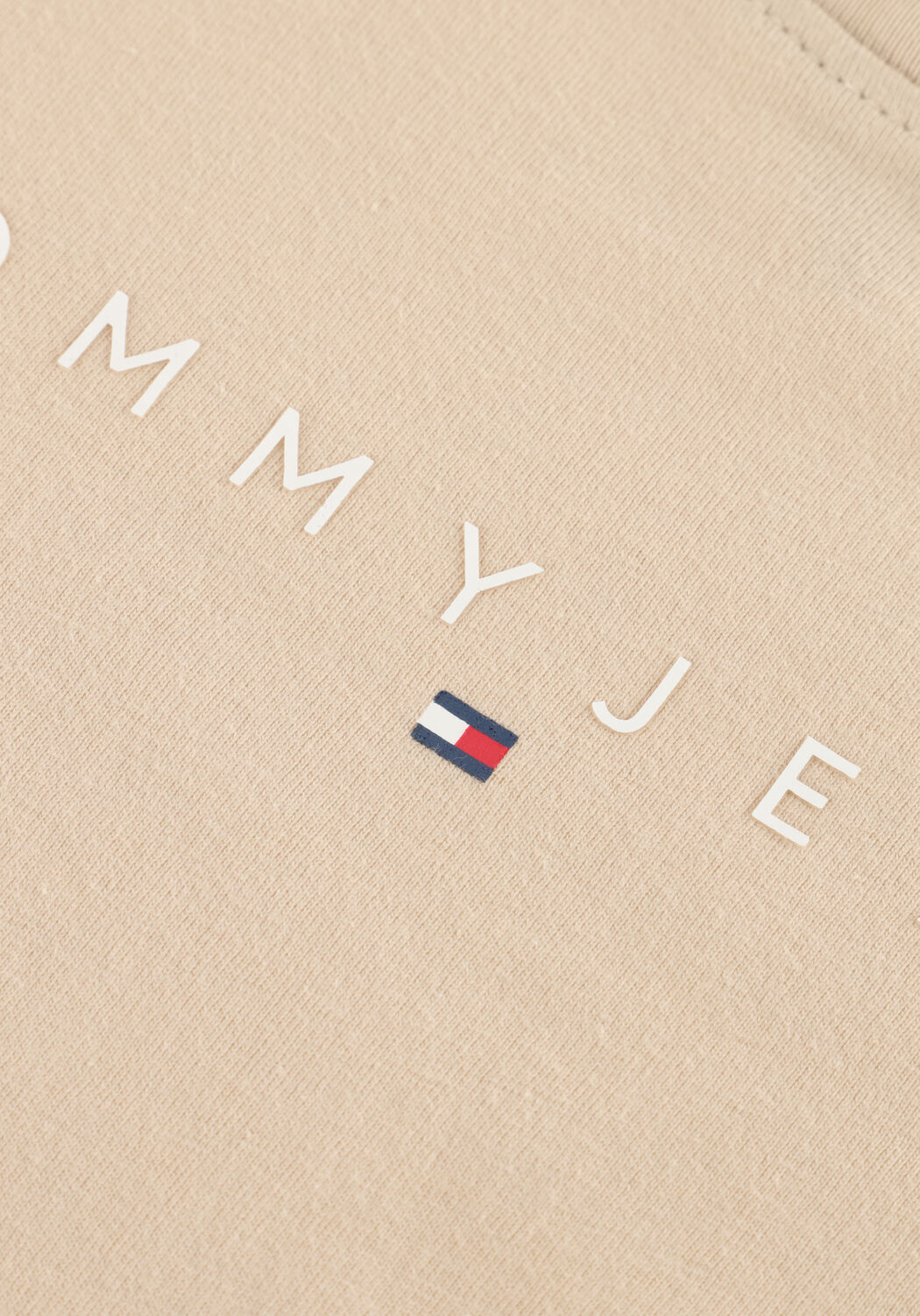 Sand TOMMY JEANS T-shirt TJW SLIM LINEAR TEE EXT - large
