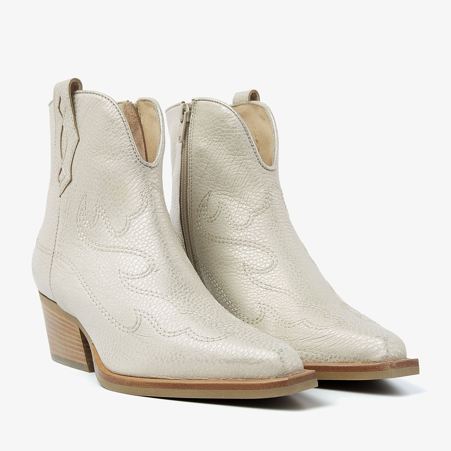 Beige VIA VAI Stiefeletten DO OLIVIA - large