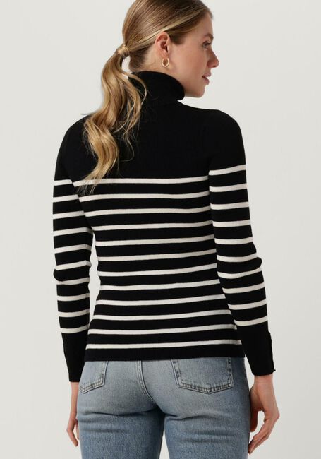 Schwarze VANESSA BRUNO Rollkragenpullover SOPHIE RUND NECK PULLOVER - large