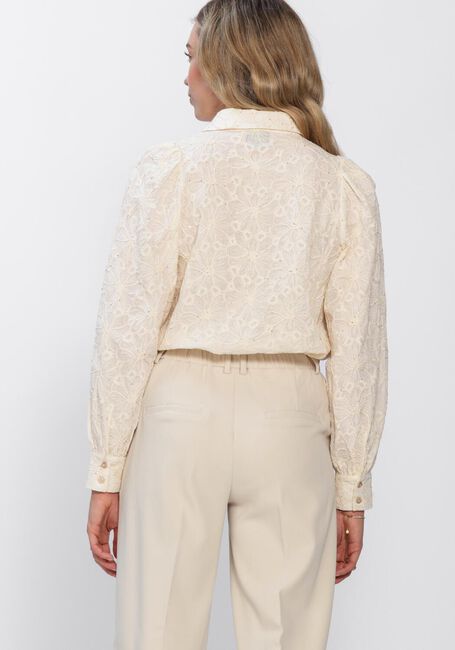 Ecru FREEBIRD Blusen WV-FLOWER-TAPE-SEQUINS-26-1 - large