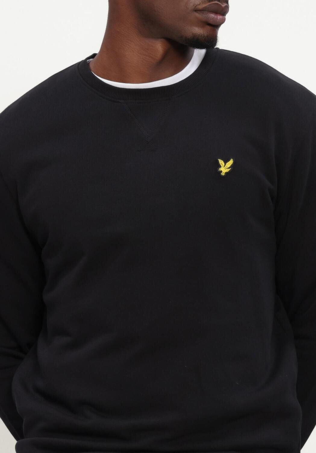 Schwarze LYLE & SCOTT Sweatshirt CREW NECK SWEATSHIRT - large