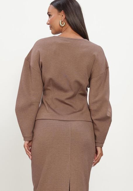 Braune INWEAR Pullover FARIIW VINCENTIW MEL JACKET - large