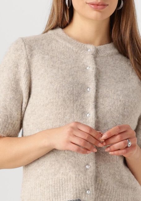 Beige MY ESSENTIAL WARDROBE Strickjacke ELLIEMW KNIT CARDIGAN SS - large