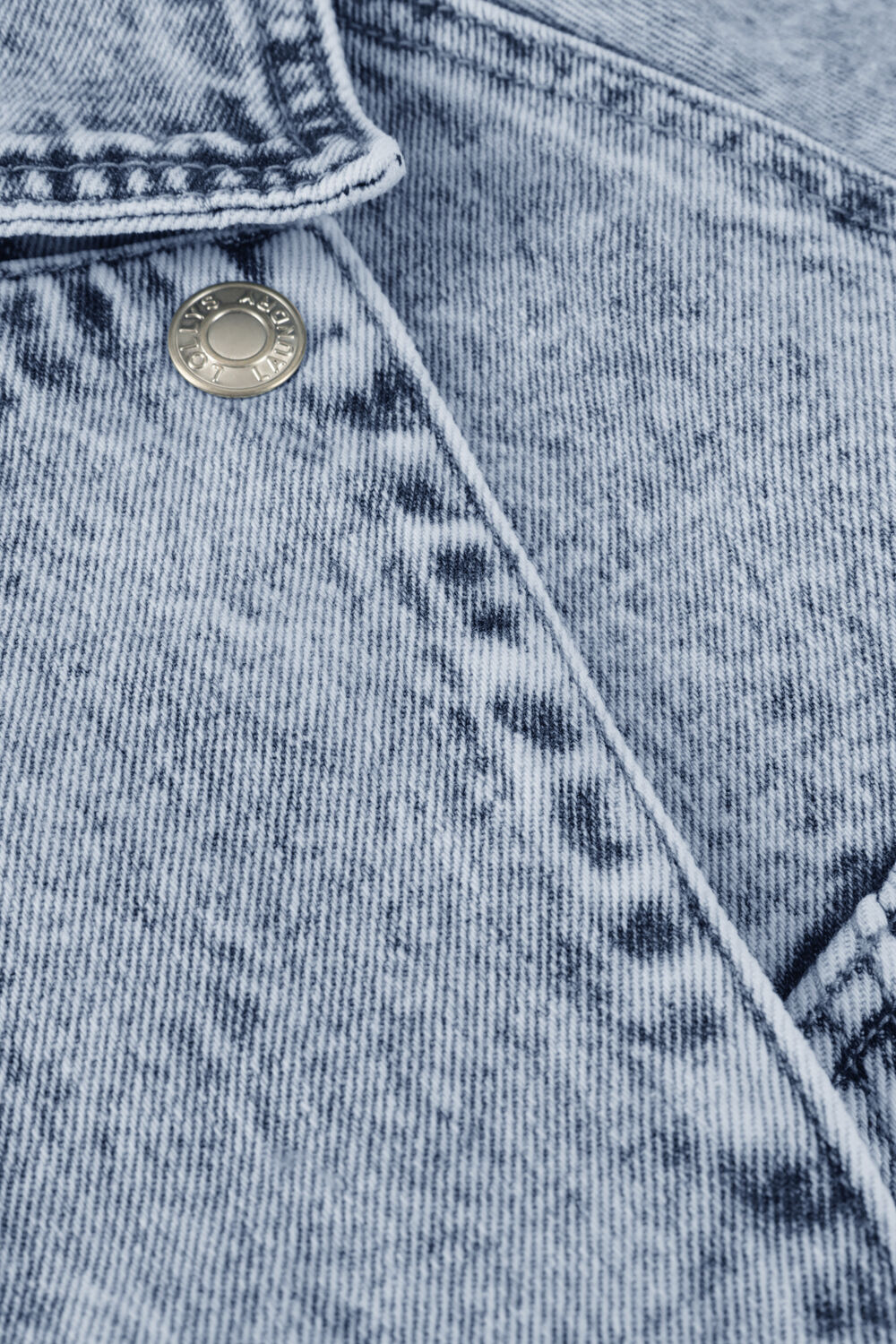 Blaue LOLLYS LAUNDRY Jeansjacke KINGSTON JACKET - large