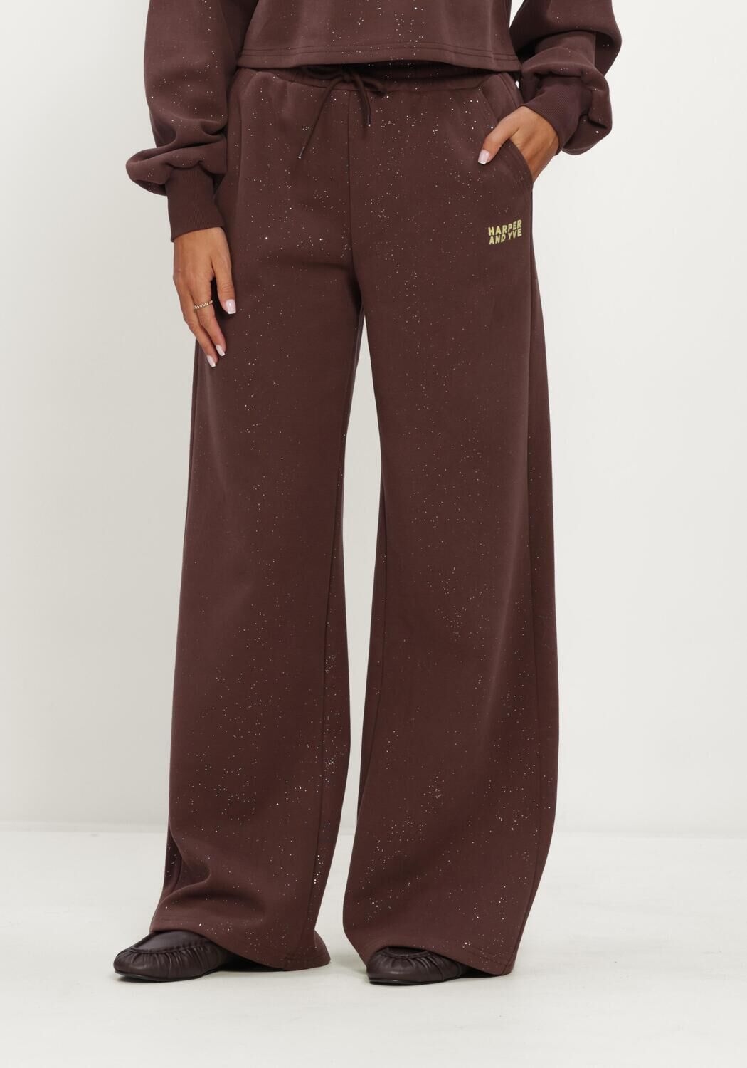Braune HARPER & YVE Weite Hose FROUKJE-PA - large