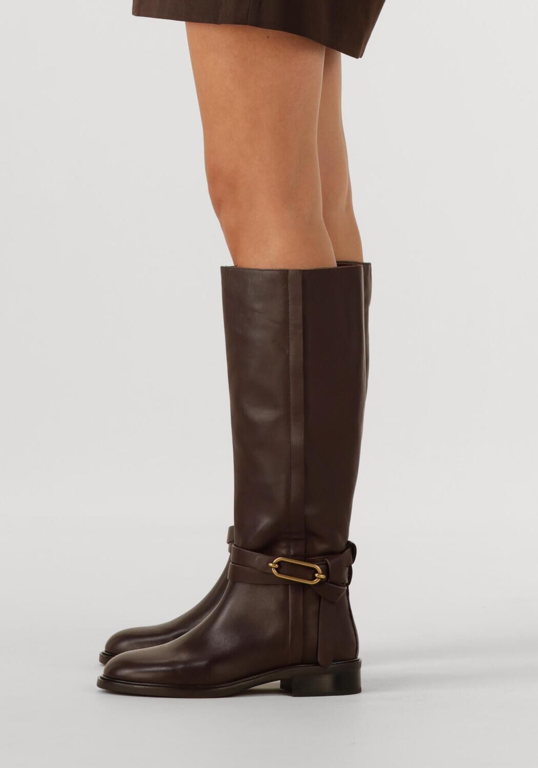 Braune STEFANO LAURAN Hohe Stiefel PE2076 - large