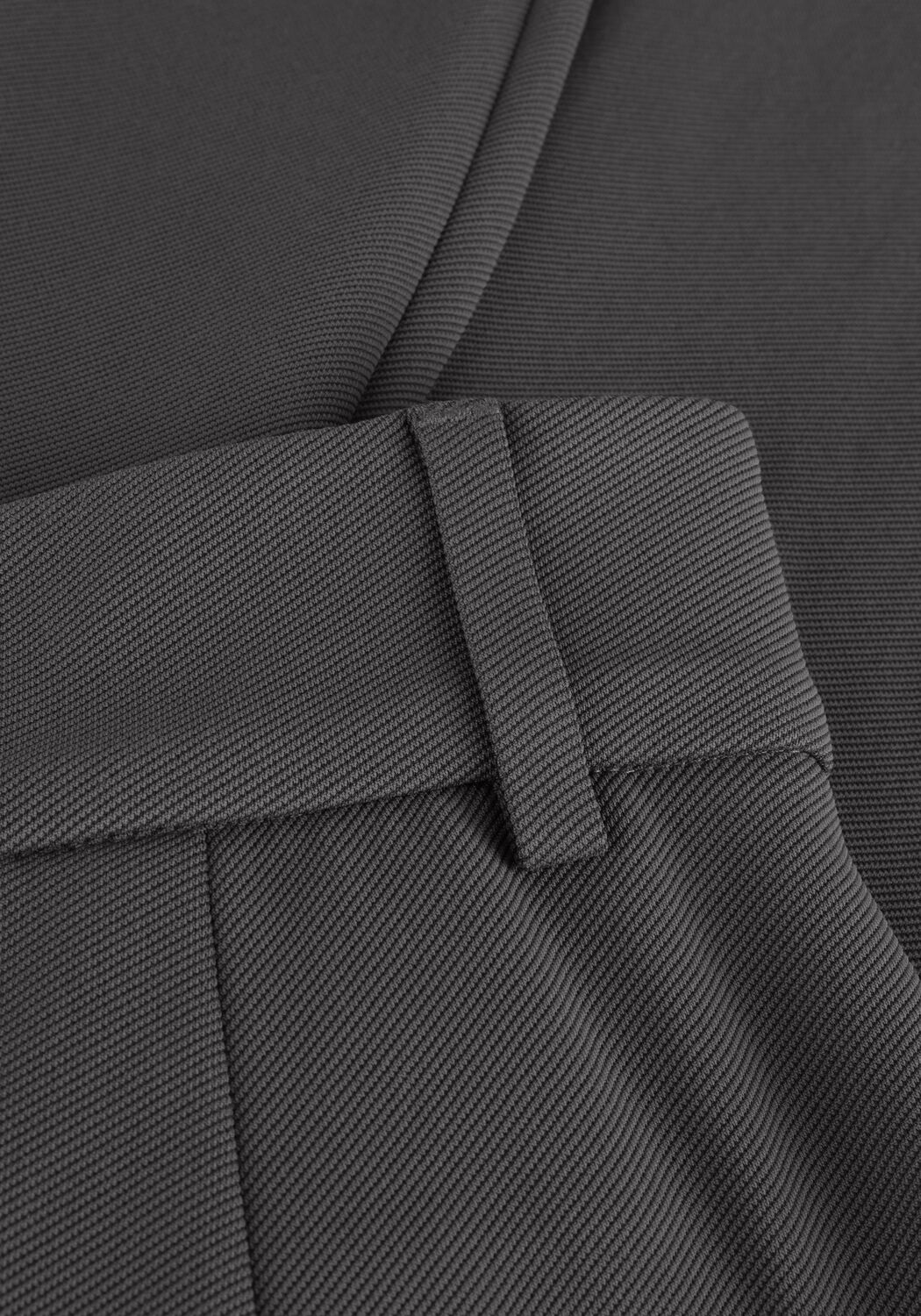 Graue VANILIA Hose TAILORED TWILL - large