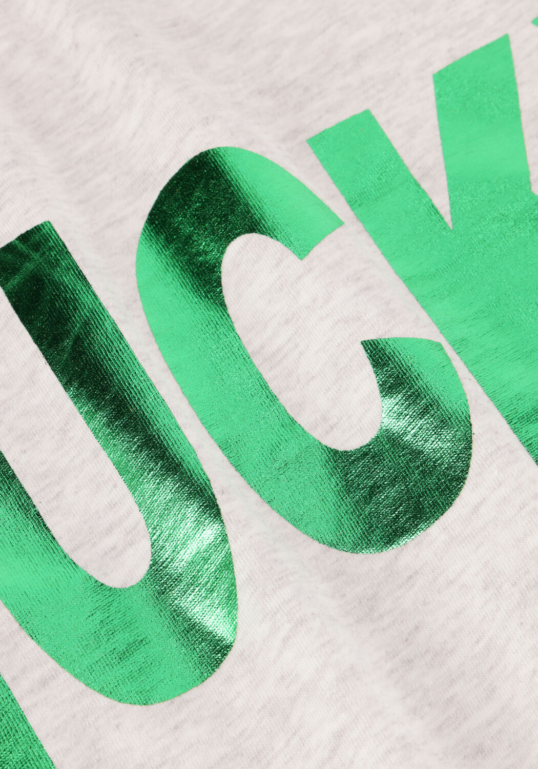 Graue BY-BAR T-shirt THELMA LUCKY TOP - large