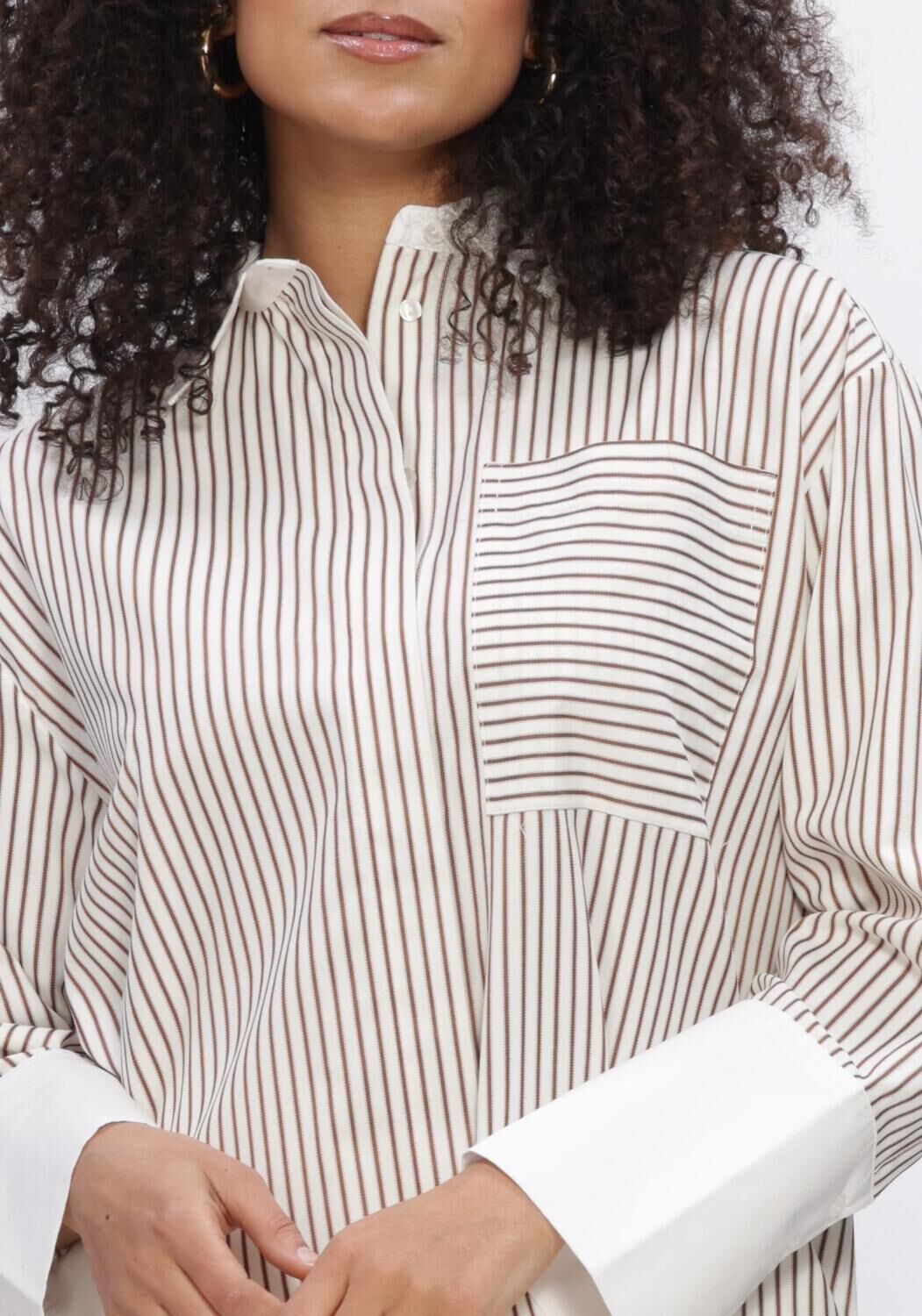 Mehrfarbige/Bunte CO'COUTURE Blusen AVARACC STRIPE SHIRT - large