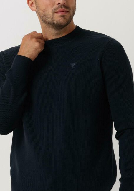 Dunkelblau PUREWHITE Pullover CREWNECK WITH TRAINGLE BADGE ON CHEST - large