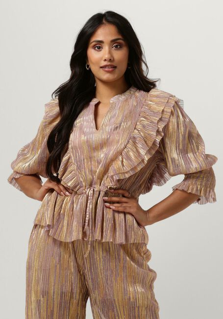 Goldfarbene STUDIO AMAYA Blusen FILOU BLOUSE - large
