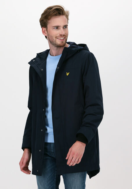 Blaue LYLE & SCOTT  HOODED PARKA - large