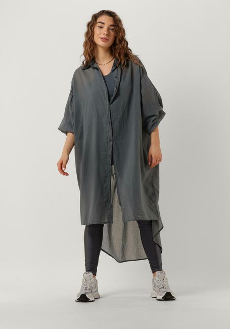 Blaue 10DAYS Midikleid DRESS PARIS VOILE - large