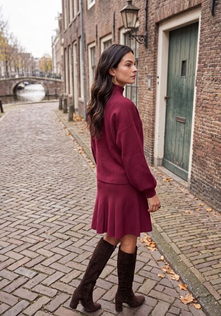 Bordeaux MSCH COPENHAGEN Pullover MSCHMERCY EAST M PULLOVER - large
