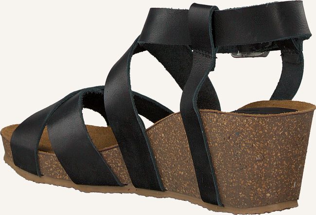 Schwarze RED-RAG Flache Sandalen 78080 Schwarze RED-RAG Flache Sandalen 78080 - large