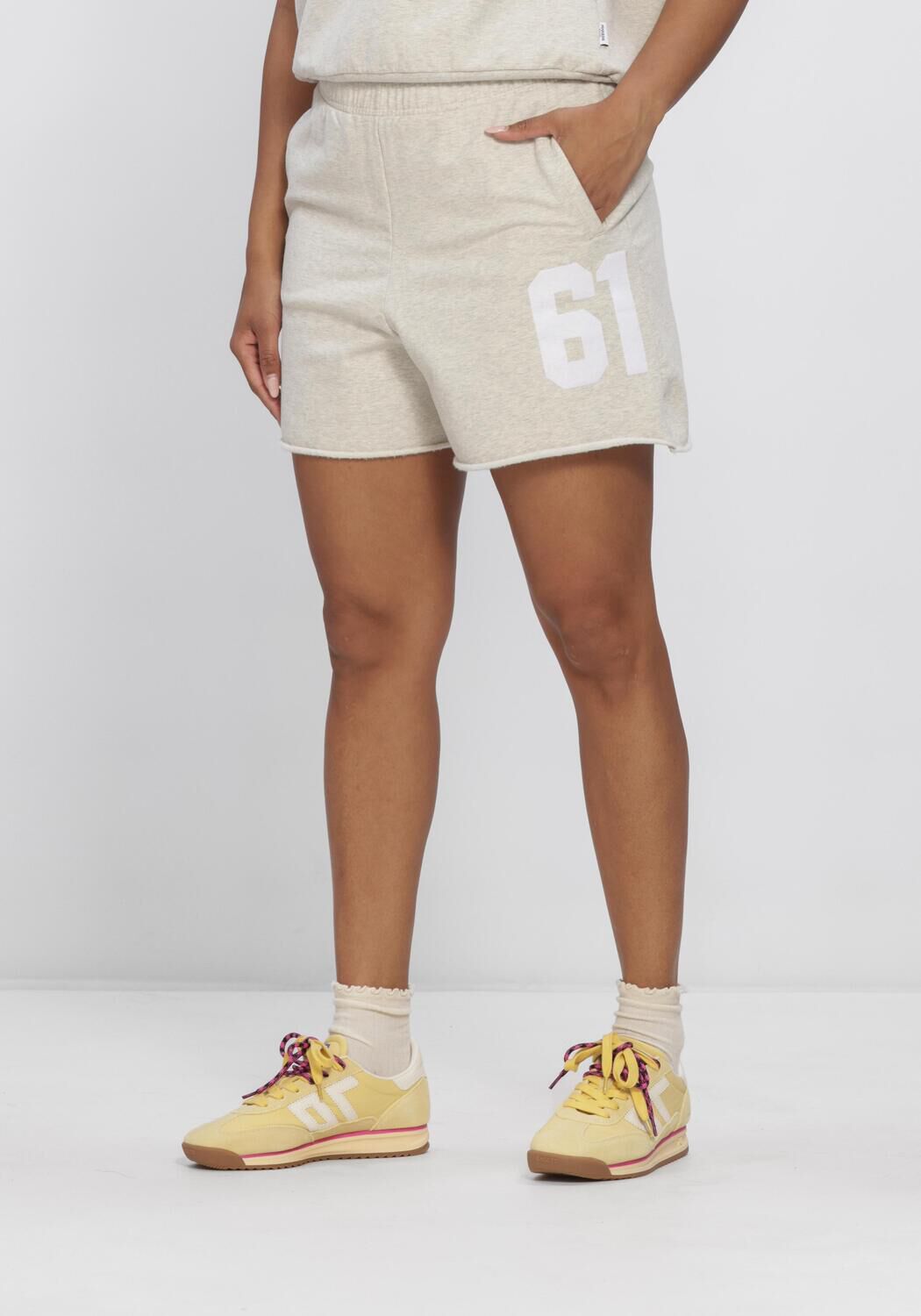 Graue PENN & INK Kurze Hose SHORTS PRINT - large