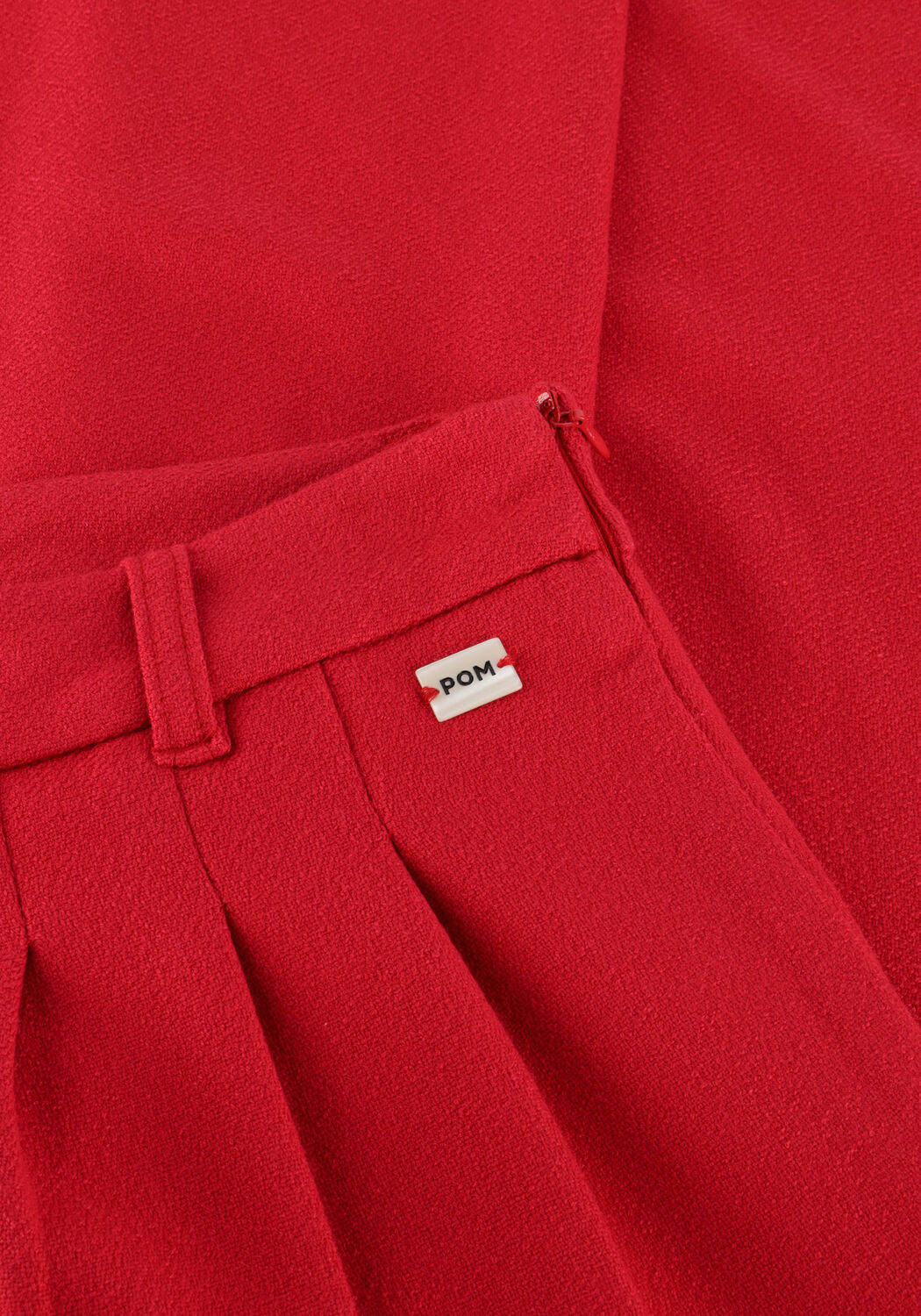 Rote POM AMSTERDAM Hose PANTS - CHILI RED - large