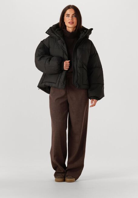 Schwarze NOTRE-V Wattierte Jack NV-GERTY - large