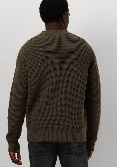 Braune CALVIN KLEIN Pullover CHUNKY TEXTURE SWEATER - large