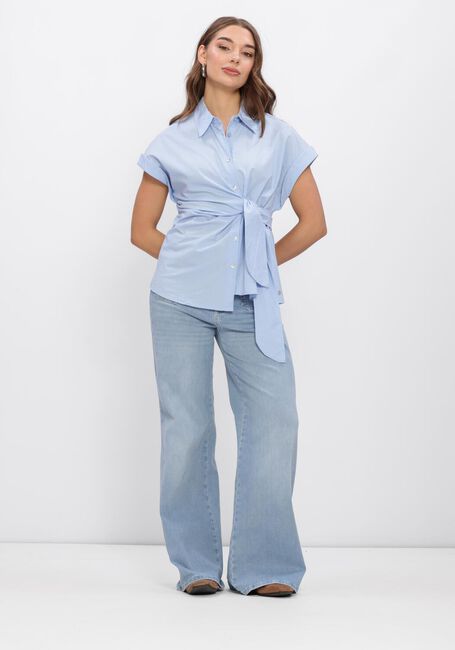 Blaue NUKUS Blusen ANETA TOP - large