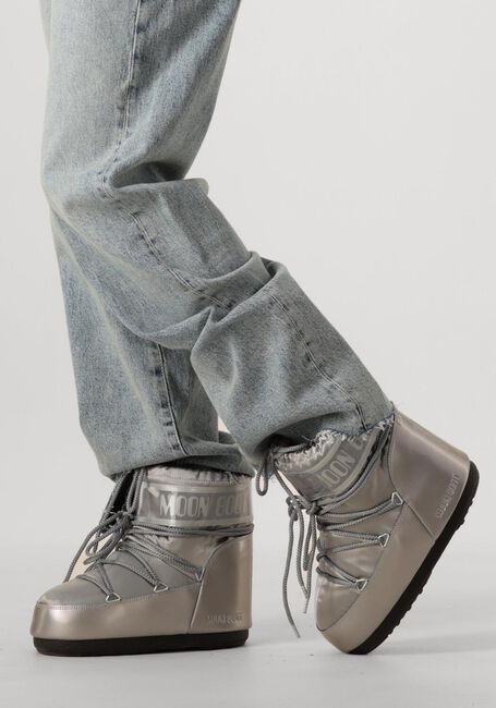 Silberne MOON BOOT Snowboots ICON LOW GLANCE - large