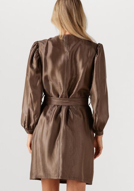 Braune AAIKO Minikleid SEMIRA SHINE VIS 545 - large