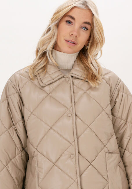 Sand STAND STUDIO Wattierte Jack NIKOLINA JACKET - large