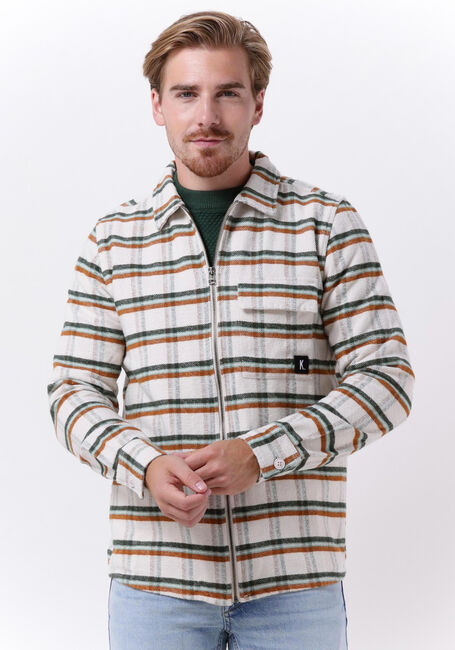 Weiße KULTIVATE Overshirt ST RUSHMORE - large