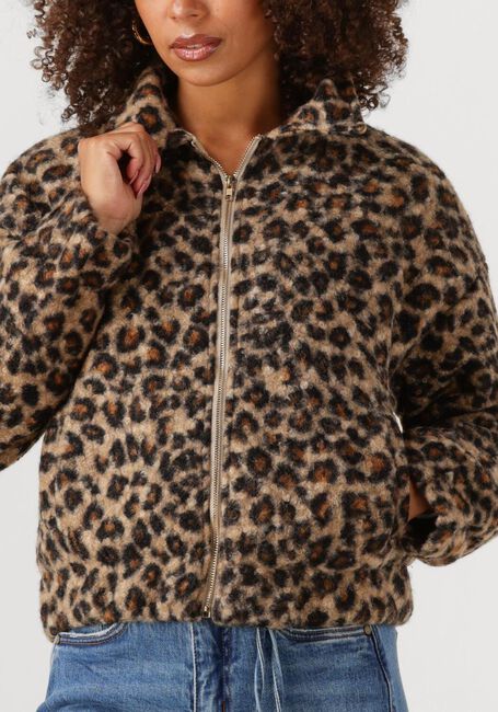 Braune YDENCE Fake-Fur-Jack JACKET RORY - large