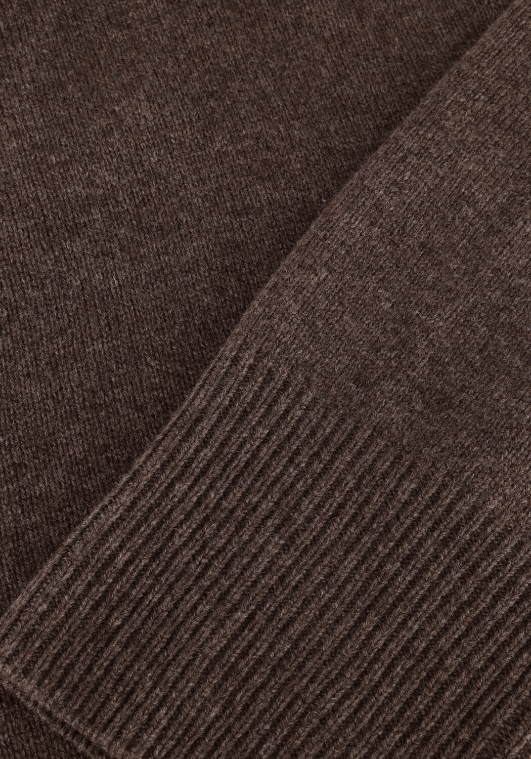 Braune SECOND FEMALE Rollkragenpullover ALPHA KNIT T-NECK - large