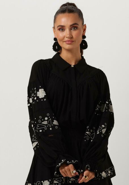 Schwarze HARPER & YVE Blusen KARLEY-LS - large