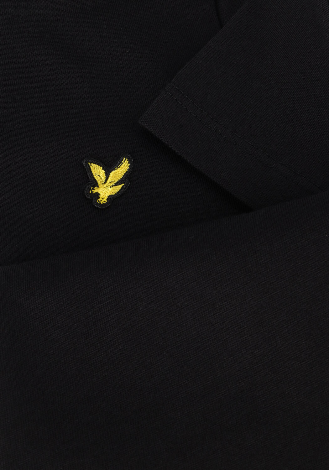 Schwarze LYLE & SCOTT T-shirt PLAIN T-SHIRT B - large