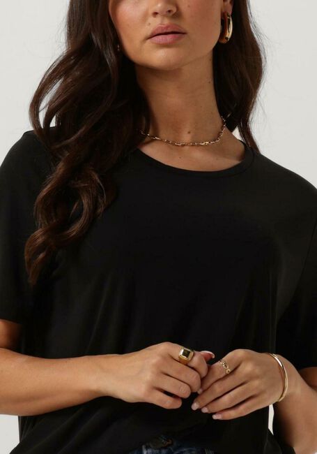 Schwarze OBJECT T-shirt OBJANNIE S/S T-SHIRT NOOS - large
