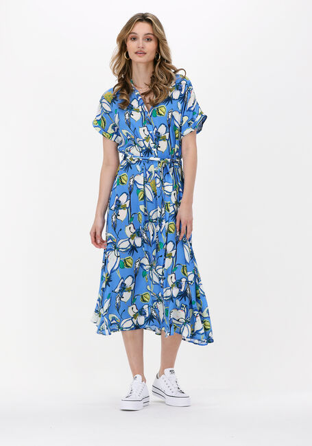 Blaue POM AMSTERDAM Midikleid LYNN LILY - large