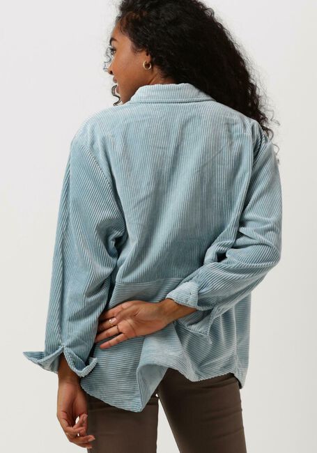 Hellblau MSCH COPENHAGEN Bluse MSCHILIVIA JEPPI SHIRT - large