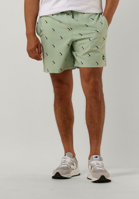 Minze SHIWI Badehosen MEN STRETCH SWIMSHORT PUFFIN - large