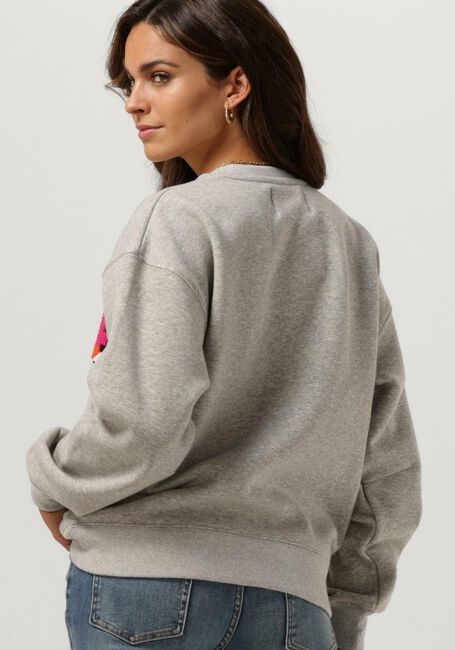 Graue JANICE Pullover SWEATER DAMES ANDY LOGO - large