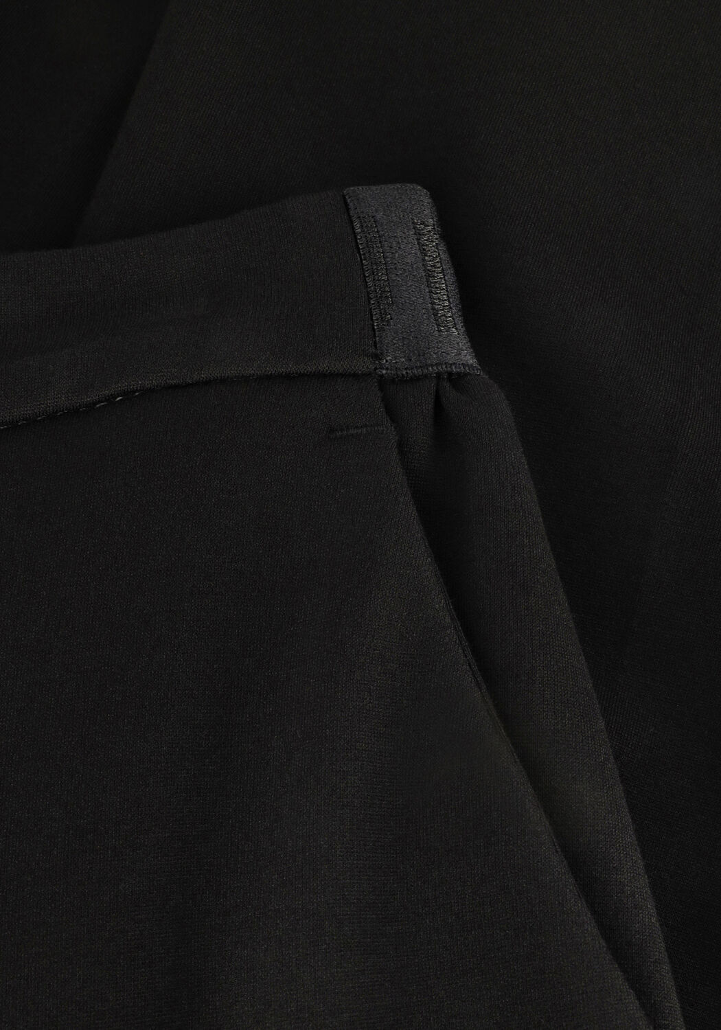 Schwarze SUMMUM Weite Hose TROUSERS BOOT CUT PUNTO MILANO (4S2197) - large