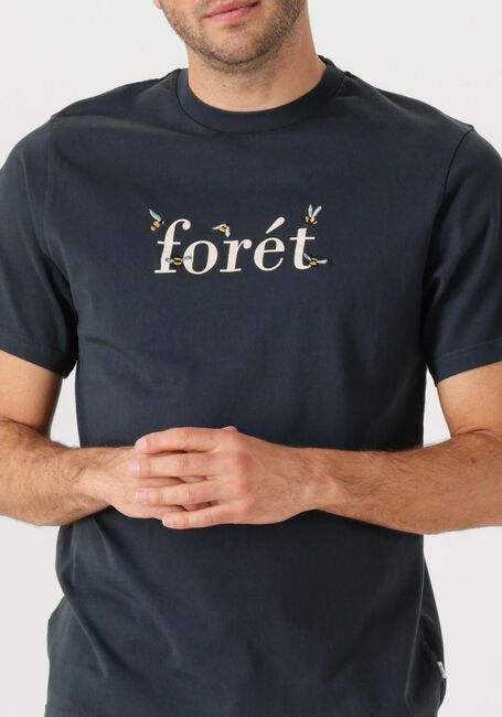 Dunkelblau FORÉT T-shirt AMBER BEE T-SHIRT - large