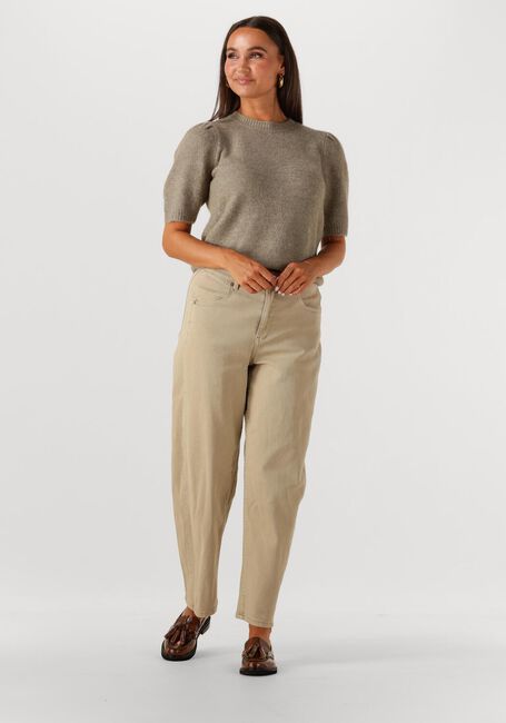 Khaki Y.A.S. Pullover YASANNE SS KNIT PULLOVER - large