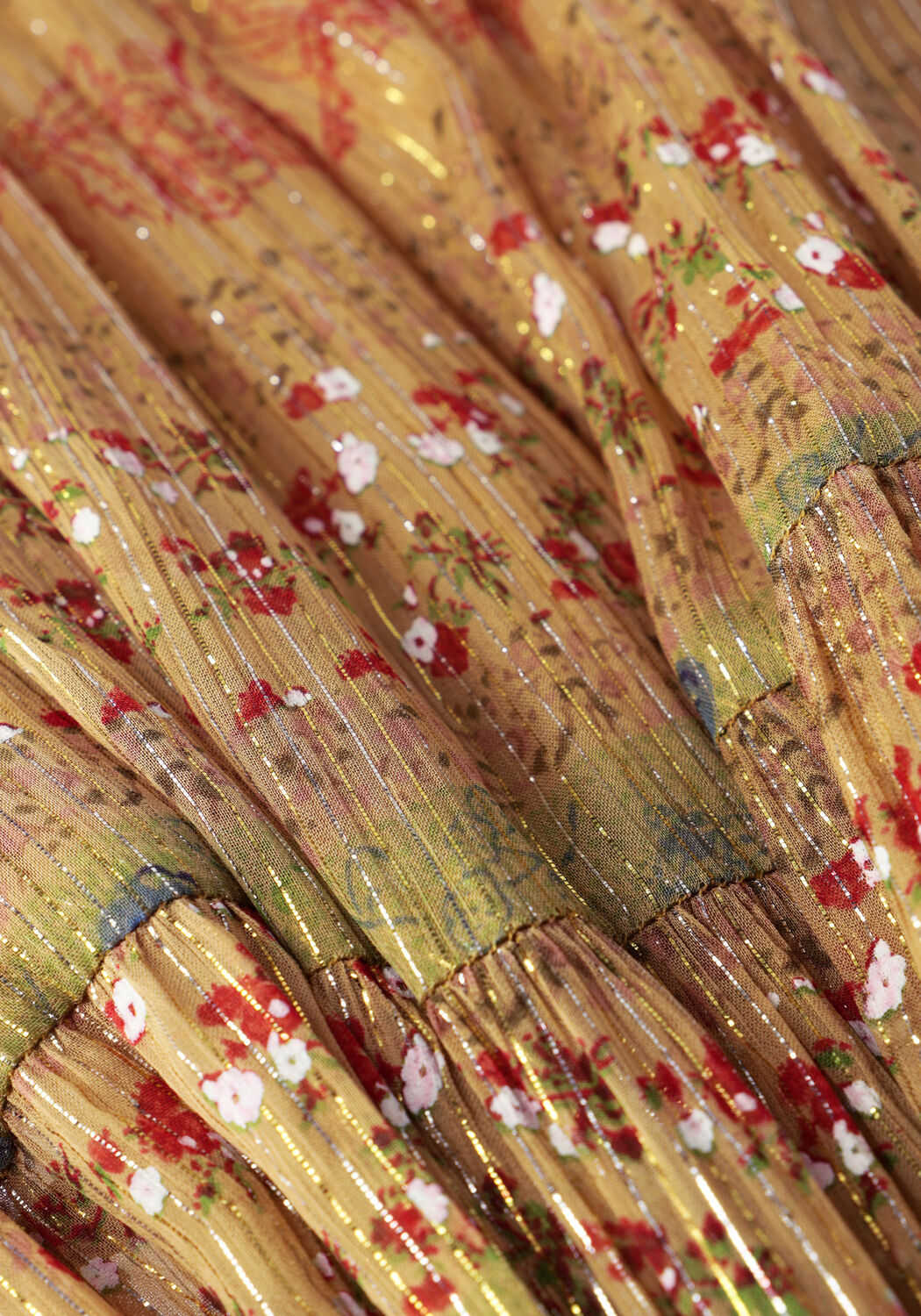 Mehrfarbige/Bunte MES DEMOISELLES Maxikleid KOLIN - large