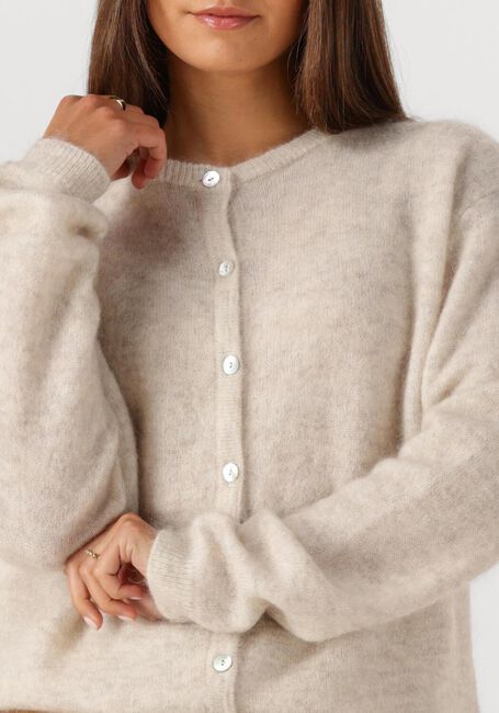 Creme STUDIO ANNELOES Pullover BIBI MOHAIR CARDIGAN - large