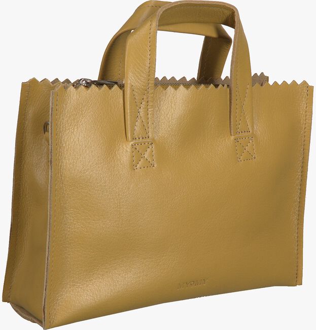 Gelbe MYOMY Handtasche MY PAPER BAG HANDBAG CROSSBODY - large