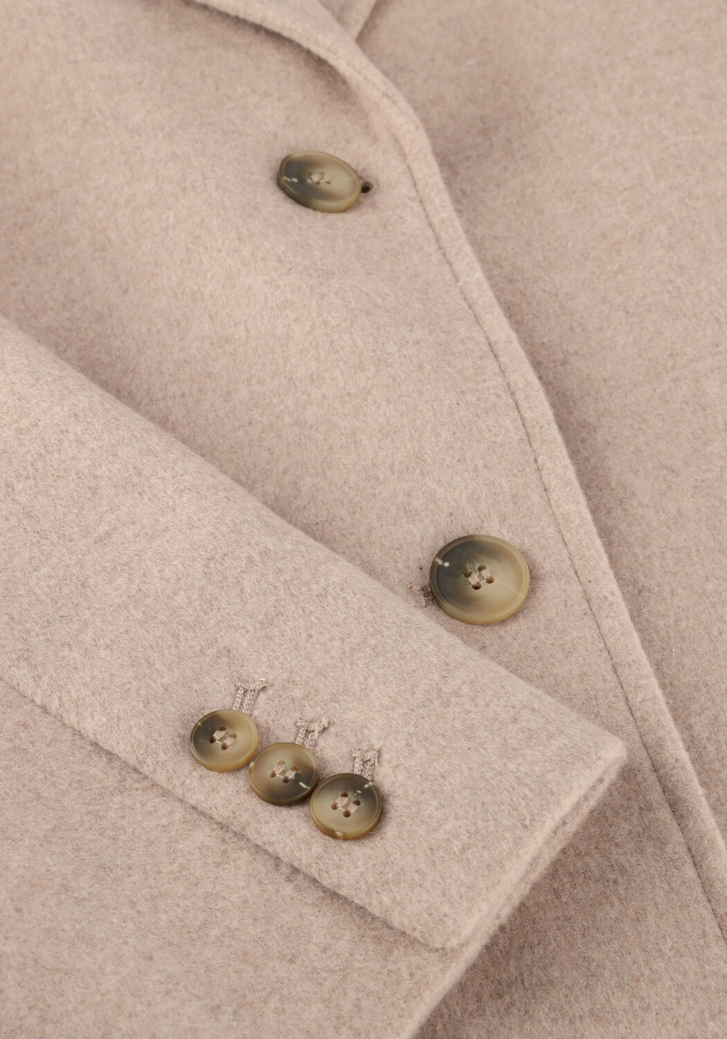 Beige SELECTED WOMEN M&auml;ntel SLFSASJA LANO COAT - large